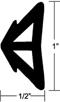 TACO INS VNL BLK 50FT TACO METALS V12-0338BKA50-1