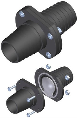 THMA INLINE SCUP 11/2" HOSE T. H. MARINE ILS-1500-DP