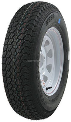 AMERICAN TIRE & WHEEL 5807786 ATWC LD ST 205/75D14C 5-4.5 WHT