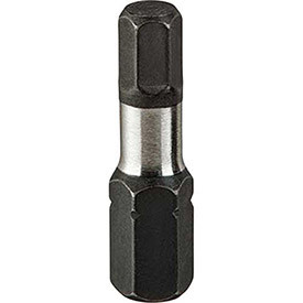 MILWAUKEE B1953756 & #174 Shockwave & #8482 Insert Bit Hex 1/4" - Bulk (25)