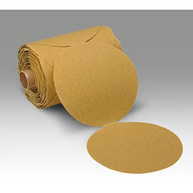 3M B1903480 Stikit Paper Disc Roll 363I, PSA Attachment, Aluminum Oxide, 6" Diameter, P100 Grit (Roll of 100)