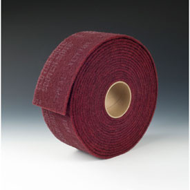 3M B1798248 & #8482 Scotch-Brite & #8482 Light Deburring Roll 4" x 10 YDS Aluminum Oxide VFN Grit
