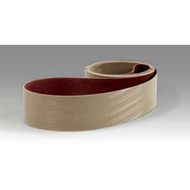 3M B1770124 Trizact 217EA Coated Aluminum Oxide Brown Sanding Belt - Cloth Backing - JE Weight - A45 Grit - Extra Fine - 1 in Width x 60 in Length - 86505 [PRICE is per CASE]