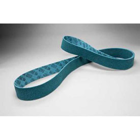 3M B1769150 Scotch-Brite SC-BL Non-Woven Aluminum Oxide Sanding Belt - Very Fine Grade - 3 in Width x 90 in Length - 15952 [PRICE is per CASE]