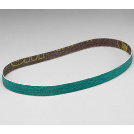 3M B1767438 & #8482 Cloth Belt 577F 1/2" X 24" Alumina Zirconia 80 Grit