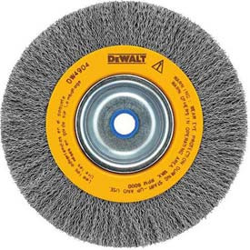 DeWalt B1107253 Black and Decker - 2 Pack 8in. 5/8in. Arbor Medium Face .014in. Wire Crimped Bench Wire Wheel