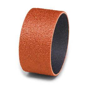 3M B0296531 Cubitron 747D Coated Ceramic Spiral Band - 60 Grit - 1 in Width - 2 in Dia - 11000 Max RPM - 80771 [PRICE is per EVENRUN BAND]
