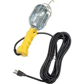 Bayco Products B790726 Bayco & #174 Standard Trouble Light , 25'L Cord, 18/3 Ga, Yellow