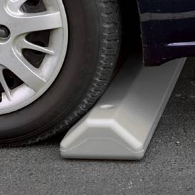 Eagle Manufacturing Co. 269060GY Eagle Parking Curb with Hardware 72"L x 4"H x 8"W Gray,