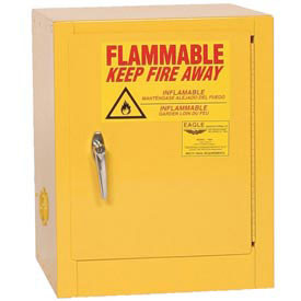 Eagle Manufacturing Co. 260817 Eagle Compact Flammable Cabinet - Self Close Door 4 Gallon