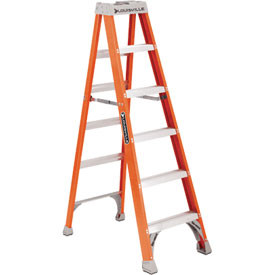 Louisville Ladder1 253920 Louisville 6' Fiberglass Step Ladder - 300 lb Cap. -