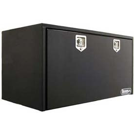 Buyers Products Co. B652476 Buyers Steel Underbody Truck Box w/ Stainless Steel T-Handle - Black 24x24x48 -