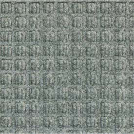 Andersen Company B625642 Andersen 200 WaterHog Classic Polypropylene Fiber Entrance Indoor/Outdoor Floor Mat, SBR Rubber Backing, 5' Length x 3' Width, 3/8" Thick, Medium Grey