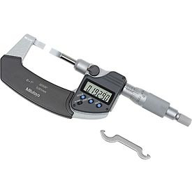 Mitutoyo America Corporation B611726 Mitutoyo 0-1" IP54 Digimatic .030" Blade Micrometer W/ Output