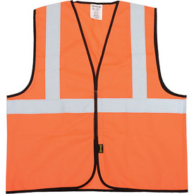 Occunomix B605209 Class 2 Solid Vest, Hi-Vis Orange 2XL/3XL