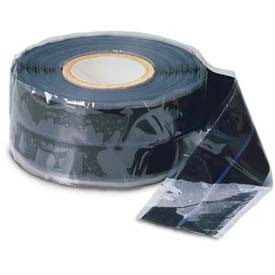 GARDNER BENDER B530040 Repair Tape All Purpose, Silicone Self-sealing, 1-Inch Wide X 10-Feet Long X 20 mil Thick, Black