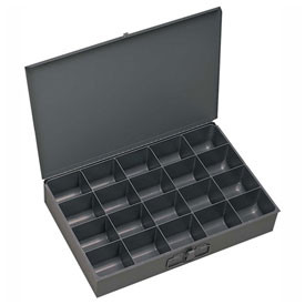 Durham B481926 Durham Steel Scoop Compartment Box - 20 Compartment, 13-3/8x9-1/4x2