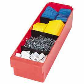 QUANTUM STORAGE SYSTEMS B382202 Quantum Dividers For Euro Drawers - Fits Drawer 44912, 44789 - Black