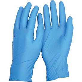 ANSELL B309389 TNT Blue Disposable Gloves, 92-675-M, 100 Gloves/Box