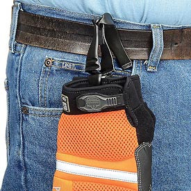 Ergodyne B305886 & #174 Squids & #174 3405 Grabber With Belt Clip, Black