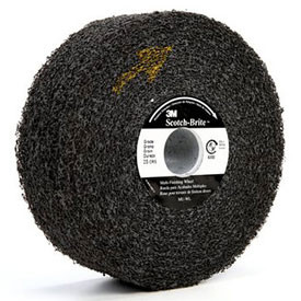 3M B297953 TM Scotch-BriteTM 6" x 2" x 1" Multi-Finishing Wheel, 2S CRS - Silicon Carbide - Lot of 2