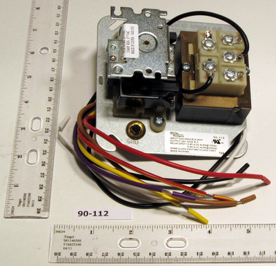 WHITE-RODGERS 90-112 90-112 DPDT FAN CNTRL CTR TYPE 631/632 rep