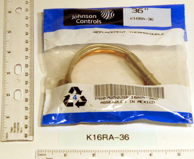 BASO K16RA-36H 36" NICKEL PLATED HUSKY HIGH PERFOR 36" NICKEL PLATED HUSKY HIG