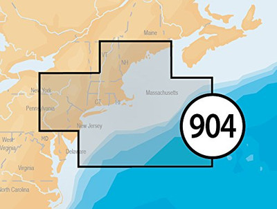 Navionics 5026228 Platinum+ SD 904 US Ne & Canyons Nautical Chart on SD/Micro-SD Card -