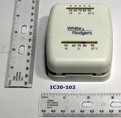 WHITE-RODGERS 4988 White-Rodgers Single Stage - Low Voltage Thermostat (24v Heat Only)