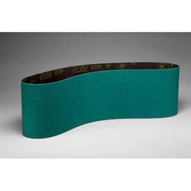 3M B1767889 577F Coated Alumina Zirconia Sanding Belt - 80 Grit - 6 in Width x 48 in Length - 83855 [PRICE is per BELT]
