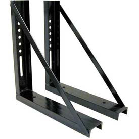 Buyers Products Co. B652536 Buyers Welded Brackets - Steel Underbody Truck Boxes 24x24 -