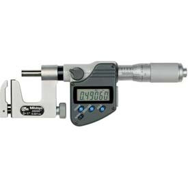Mitutoyo America Corporation B611426 Mitutoyo 0-1" IP65 Uno-Mike Digimatic Micrometer W/ Data Output & Interchangeable Anvil