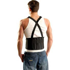 Occunomix B605027 Classic The Mustang & #174 Back Support W/Suspenders, Large