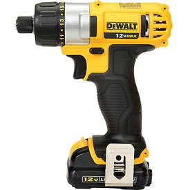 DeWalt B435128 R 12V MAX Cordless Lithium-Ion 1/4 in. Hex Chuck Screwdriver Kit (Certified Refurbished)