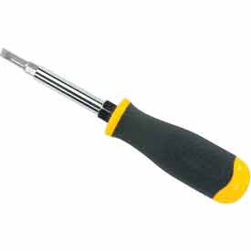 Proto B333549 Proto 6 Way Slotted Phillips & Nutdriver Screwdriver W/ Ergonomic Handle