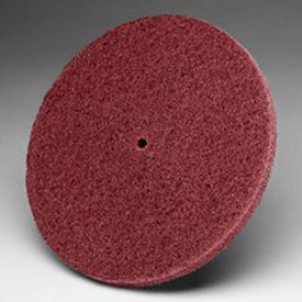 3M B297775 TM Scotch-BriteTM 6" x 1/4" High Strength Disc, A VFN - Aluminum Oxide - Lot of 100