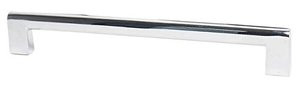Emtek 86165US26 86165 Trail 8 Inch Center to Center Handle Cabinet Pull from the Contempor, Polished Chrome