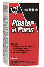 Dap 441525 6 Pack  Plaster of Paris (Dry Mix) 4-lb Tub