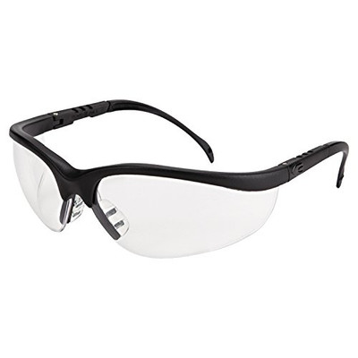 Mcr Safety 295821 Crews Klondike Clear Anti-fog Lens Eyewear - Nylon, Polycarbonate, Thermoplastic Rubber [tpr] Frame,