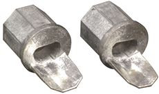 WIREMOLD 125631 ® V500/700 CONDUIT CONNECTOR FITTING, GALVANIZED STEEL, SINGLE-CHANNEL, 1/2 IN.