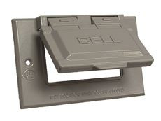 Hubbell 662047Hubbell-Bell Weatherproof Cover, 4-9/16-Inch X 2-13/16-Inch