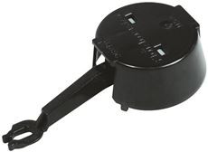 FLUIDMASTER 191416 Replacement Valve Cap No. Black Plastic, Plastic For Ace