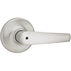 KWIKSET 2479622 ® DELTA PRIVACY LEVER, SATIN NICKEL