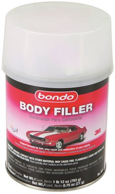 Bondo 880043 3M Lightweight Filler Quart Can - 1 lbs 12 oz.