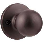 KWIKSET 803602 POLO LOCKSET DUMMY KNOB 11P VENETIAN BRONZE