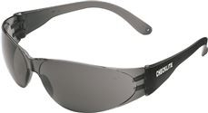 Mcr Safety 295817 MCR Crews Checklite Safety Glass, Clear Frame, Smoke Lens, Coated Anti-Scratch, 1 Pair