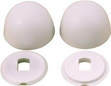 Kohler 180065 ® ACCESSORY PACK OF TOILET BOLT CAPS, WHITE, 2 PER PACK