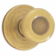 KWIKSET CP488T-3 Tylo Half-Dummy Knob in Polished Brass
