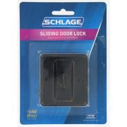IVES SC991B716 Schlage 991 1-3/4" x 2-1/4" Privacy Pocket Artisan Sliding Door Lock, Aged Bronze
