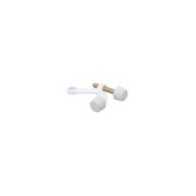 IVES 70AW 70A 85 to 125 Degree Hinge Pin Door Stop, White